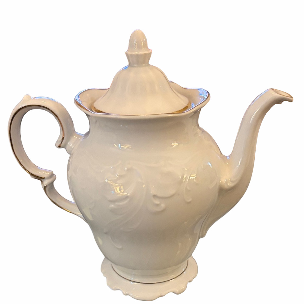 VINT Royal Kent Tea Pot Poland, Ceramic never used.